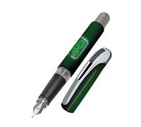 Online Stylo à encre College Game Over │ stylo plume ergonomique pour l'école │ plume moyenne, zone de préhension toucher soft │ pour cartouches d'encre standard │ rechargeable │idéal pour enfants