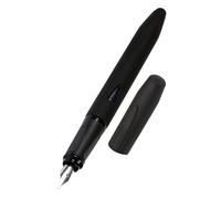 Online Stylo à encre Switch Starter Noir│ stylo plume ergonomique pour l'école, idéal pour débutants │ plume moyenne, partie soft grip │cartouches d'encre standard │ stylo pour enfants, élèves