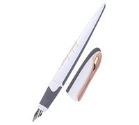 Online Stylo de calligraphie Air Blanc Rose, Pointe de calligraphie 0,8 mm, pour cartouches d'encre standard ou convertisseur, cartouche bleue incluse, pour droitier/gaucher 10040/3D