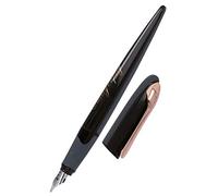 Online Stylo de calligraphie Air Noir Rose, Pointe de calligraphie 1,4 mm, pour cartouches d'encre standard ou convertisseur, cartouche bleue incluse, pour droitier/gaucher 10039/3D