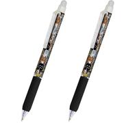 Online stylo gel effaçable magiXX Chat | Stylo à encre gel thermosensible effaçable bleue | stylo roller rechargeable avec gomme | pointe moyenne | idéal pour apprendre à écrire, école