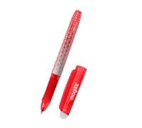 Online stylo gel effaçable magiXX Rouge | Stylo à encre gel thermosensible effaçable rouge | stylo roller rechargeable avec gomme | pointe moyenne | idéal pour apprendre à écrire, école