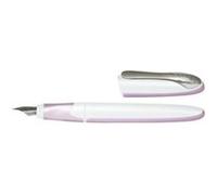 Stylo plume triangulaire ergonomique - Air Pastel Lilas - plume M (moyenne), pour cartouches d'encre standard ou convertisseur, pour l'école/collège/bureau