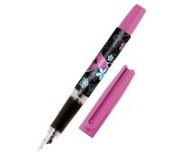 Online Stylo plume Bachelor Design heart beat avec plume iridium medium I robuste et ergonomique I filles et garçons I Cartouche d'encre bleue I Fabriqué en Allemagne