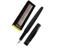 Online stylo-plume Eleganza │ stylo en métal │ plume en iridium M │ convient aux cartouches d'encre standard ou convecteur │ boîte cadeau | couleur noir