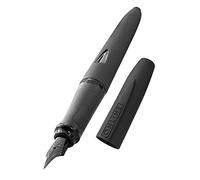 Online Stylo plume ergonomique - Switch Noir - plume M (moyenne), pour cartouches d'encre standard, rechargeable, avec stylus tip, convient pour droitiers et gauchers, pour filles/garçons/adultes