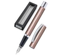 Online Stylo plume Vision Rose, stylo en aluminium, plume en iridium medium, convient aux cartouches d'encre standard et aux convertisseurs, rechargeable, en boîte cadeau