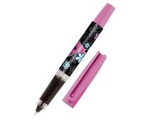 Online Stylo roller à cartouche d'encre Bachelor Design heart beat, pour droitiers et gauchers, poignée ergonomique, roller, cartouches d'encre standard, y compris cartouche combi bleue