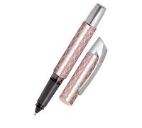 Online Stylo roller à cartouches Campus Feel Diamond Rose, magic ball technique, pour gauchers et droitiers, ergonomique, pour cartouches d'encre standard, pour l'école et la vie quotidienne