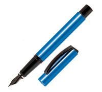 Online Vision Magic Stylo-plume en aluminium métallisé avec plume F noircie, compatible avec cartouches d'encre standard et convertisseurs Rose