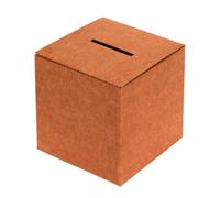 Only Boxes, Urne en carton pour votes ou événements, boîte en carton pour suggestions ou boîte aux lettres, dimensions 30 x 30 x 30 cm