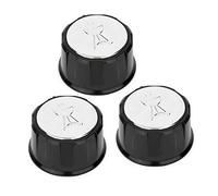 only fire Lot de 3 boutons de commande de gaz de rechange pour Weber Spirit Série 300 avec commandes avant pour grilles (années 2013 et plus récentes)