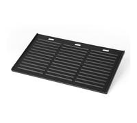 Onlyfire 44 x 24.5 cm Plaque de Cuisson Réversible en Fonte pour Barbecue à Gaz et Cuisinière à Gaz- Plaque Plancha Universelle en Fonte - Plaque à Griller pour BBQ - Plaque de Grill pour Barbecue