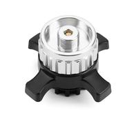onlyfire Adaptateur Cartouche Gaz pour Campingaz CV vers EN417 7/16" | Argenté, Compatible avec CV270 Plus, CV300 Plus et CV470 Plus, Easy Clic vers Raccord Fileté EN417 7/16"