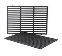 onlyfire Grilles de Barbecue en Fonte pour Weber Genesis II et II LX 300 | Remplacement pour Weber 66095, 2 Pièces Grilles de Cuisson, 33,7 x 47,6 cm Chacune