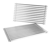 onlyfire Grilles en INOX à Barres Trapézoïdales pour Weber Spirit, 2 Pièces | Pour Spirit et Spirit II 2 Brûleurs 2016 à 2024, Spirit 2 et 3 Brûleurs Depuis 2025
