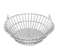 onlyfire Panier à cendres en acier inoxydable avec poignées, accessoires de barbecue, compatible avec les barbecues Kamado Joe Classic et grands œufs verts