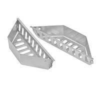 onlyfire Panier à Charbon pour Barbecue Weber 47/57/67 cm, Acier Galvanisé | Lot de 2 Char-Baskets pour Cuisson Directe et Indirecte, Compatibles avec Kettle, Compact Kettle et Napoleon