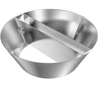onlyfire Panier Charbon en Acier Inoxydable pour Weber 47/57/67CM Kettle Grill, Vortex Barbecue avec Réservoir d'eau, Paniers à Charbon de Bois pour Chaleur Directe et Indirecte