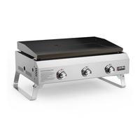 onlyfire Plancha à Gaz en INOX, 3 Brûleurs 7 KW