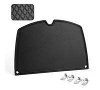 onlyfire Plaque de Cuisson Réversible pour Série Weber Q100/1000, Plaque Plancha en Fonte pour Barbecue à Gaz et Électrique Q100, Q120, Q140, Q1000, Q1200, Q1400, Remplacement pour Weber 6558