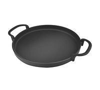 onlyfire Plaque Plancha en Fonte Émaillée de 30.5 cm pour Barbecue | Plancha Ronde pour Barbecue à Gaz et Charbon, Accessoire pour Système Weber Gourmet BBQ et Crafted