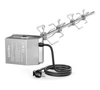 onlyfire Tournebroche Électrique pour Weber Genesis II 400/600 | Kit de Rôtissoire pour Genesis II LX 400/600 et Genesis Série 400 à Partir de 2022, Remplacement pour Weber 7653