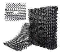 Onlynery Anti Chat Spikes Intérieur | Dissuasion pour Chat d'extérieur 12 pièces,Le Tapis Anti-Saut Chaton Peut être épissé pour la Cour