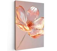 OnlyWow© Poster De Jardin 100x150 cm Deco Exterieur Decoration Balcon Décoration Affiche Murale Extérieur Terrasse Déco Appartement Extérieure Lunettes - Fleur - Rose
