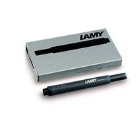 Onogal 7038 - Lot de 5 recharges de cartouches d'encre noire pour stylo à plume Lamy T10