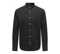 ONSGUDMUND T-Shirt Slim 1 pièce Solide Noos, Noir, L