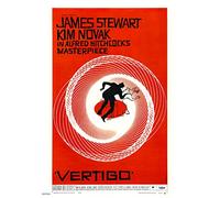 onthewall Vertigo Alfred Hitchcok Movie Film 30 x 40 cm Poster Art Print