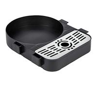 Onvaya® Airpot Bouteille à pompe, Bouteille isotherme, Distributeur de boisson, Acier inoxydable mat, Cafetière, Double paroi (bac d'égouttement pour pompe de 3 et 5 litres)