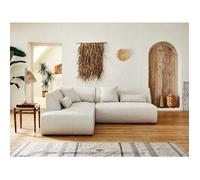 Onyx - canapé modulable d'angle gauche 5 places - en tissu - Beige