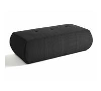 Onyx - pouf d'appoint - en velours côtelé