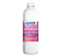 Onyx - Solvapeint - Nettoyant Multi-Surfaces Surpuissant, Dissolvant, Décapant Peinture, Matériel de Peinture (Pinceaux, Pistolet à Peinture), Efficace sur Peinture Sèche - Fabrication Française - 1L