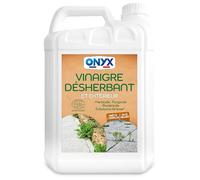 Onyx - Vinaigre Désherbant - Supprime les Mauvaises Herbes - 5L | Pour Terrasses, Allées, Trottoirs - Prêt à l'Emploi - 100% d'Ingrédients d'Origine Naturelle - Ecocert - Fabriqué en France