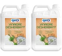 Onyx - Vinaigre Désherbant - Supprime les Mauvaises Herbes - Pour les terrasses, trottoirs et allées - ECOCERT - 100% d'Ingrédients d'Origine Naturelle - Fabrication Française - 5L (Lot de 2)