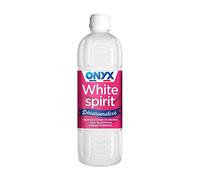 Onyx - White Spirit Désaromatisé - Solvant Diluant Peintures et Vernis - 1L | Nettoyant Décapant Peinture - Produit Multi-Surface - Optimisé pour une Utilisation en Espace Réduit - Fabriqué en France