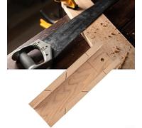 oodworking Boîte à onglets pour menuiserie avec guide de 45 degrés à 90 degrés pour la coupe du bois, outil manuel compact pour projets de bricolage et atelier