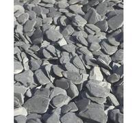 OOGarden - Galet ardoise noire de 20/40mm en sac de 18L