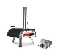 Ooni Karu 2 with Gas Burner Included | Portable Multi-Fuel Pack for Gardens and Patios | Compatible with Wood, Charcoal and Propane