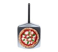 Ooni pelle à pizza 35cm - Pelle à pizza à long manche en aluminium super lisse - Pelle légère pour tourner les pizzas, Accessoires pour four à pizza d'extérieur