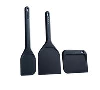 Ooni Ustensiles our Pâte - Set de 3 Ustensiles de Pâtisserie, Marises et Corne à Patisserie Comprend : Spatule Maryse Patisserie, Coupe Pate, Spatule de Mélange Pizza Accessoire