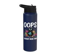 Oops I Bought More Yarn - Amateur de crochet et crochet Stainless Steel Insulated Water Bottle