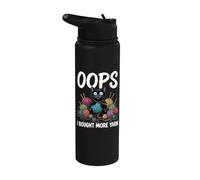 Oops I Bought More Yarn - Amateur de crochet et crochet Stainless Steel Insulated Water Bottle