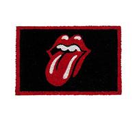 Out Of The Blue – Paillasson Rolling Stones Lèvres – Fibre de coco, PVC, 60×40 cm, Multicolore