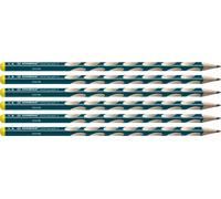 Ołówki drewniane EASYgraph Pastel HB, petrol, dla leworęcznych (6 sztuk) Stabilo