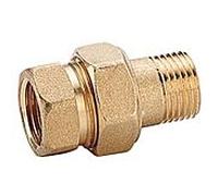 Opal R18 raccord à vis de radiateur R18Y003 laiton, 2000 / 2 ", IG / AG, passage