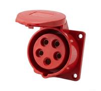 Opatiny Boîte de prise industrielle portable 16 A pour rcd étanche portable | Conforme à la norme IP54, 16 A pour disjoncteur principal RCD, interrupteur 5 voies, poignée de transport